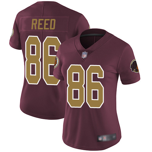 Washington Redskins Limited Burgundy Red Women Jordan Reed Alternate Jersey NFL Football #86 80th